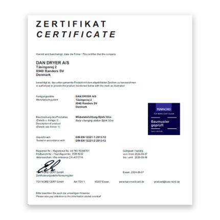 3210-Björk skötbord, valfri RAL CLASSIC-färg